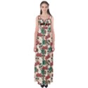 Skull With Flowers Empire Waist Maxi Dress View1