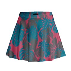 Pink Hawaii Mini Flare Skirt by CoolDesigns
