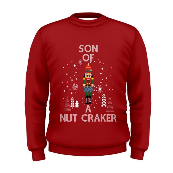 Red Nutcracker Christmas Xmas Mens Sweatshirt