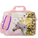 Pink Unicorn & Stars Print 16  Shoulder Laptop Bag View3