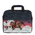 Black Horse on Clouds Pattern 16  Shoulder Laptop Bag View4