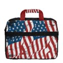 Eagle Flag Full Rust Print Red & White 13  Shoulder Laptop Bag  View4