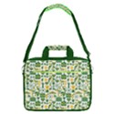 Green Brazil Country Foodball Shirts Flags Pattern 16  Shoulder Laptop Bag View1