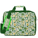 Green Brazil Country Foodball Shirts Flags Pattern 16  Shoulder Laptop Bag View3