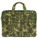 Camouflage Cannabis Marijuana Leaf 16  Laptop Bag View2