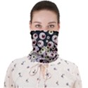 Black Eyeballs Seamless Face Mask Bandanas for Dust Outdoor View1