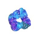 Constellation Dodger Blue Space Astronomy Galaxy Velvet Scrunchie View1