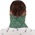 Green Organic Chemistry Pattern with Formulas Face Covering Bandana (Adult) View2