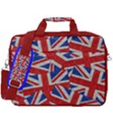 Sparkle Pattern Union Flag UK Red & Blue 13  Shoulder Laptop Bag  View3