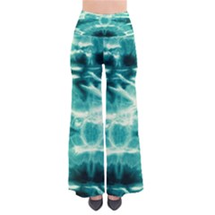 Turquoise Tie Dye 2 Chic Palazzo Pants