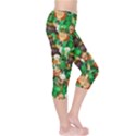 St Patrick Shamrock Handraw Capri Leggings  View4