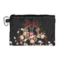 Alice Rabbit Dark Canvas Cosmetic Bag View1