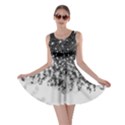 White Horror Spider Black Halloween Bats Skater Dress View1