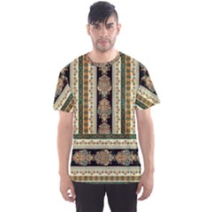 Ethnic Seamless Colorful Navajo Pattern Men s Sports Mesh Tee