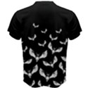 Flying Bats Black Halloween Bats Cotton Tee View2