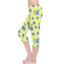 Yellow Berries Capri Leggings  View3