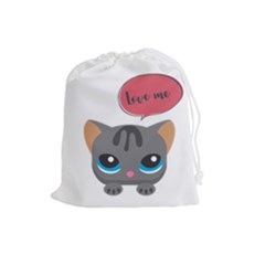 Drawstring Pouch (large) by CoolDesigns