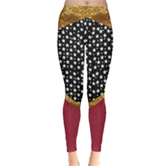 Shine Stars Black Cosplay Leggings by CoolDesigns