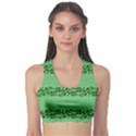 Shamrock Stripes Sports Bra View1