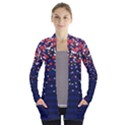 Memorial Day Open Front Pocket Cardigan View1
