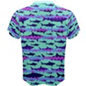 Pale Turquoise Shark Men s Cotton T-Shirt View2