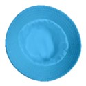 Sky Blue Polka Dots Love Pop Art Double-Side-Wear Reversible Bucket Hat View3