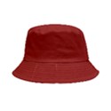 Red Polka Dots Double-Side-Wear Reversible Bucket Hat View4