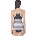Gray Stripes One Piece Swimsuit View2
