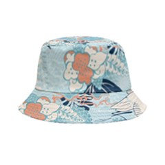 Crane Pattern Bird Animal Nature Bucket Hat