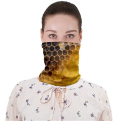 Honeycomb With Bees Face Covering Bandana (adult) by Bedest