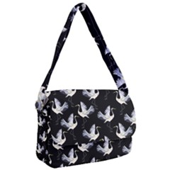 Crane Pattern Bird Animal Courier Bag by Bedest
