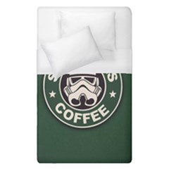 Stormtrooper Coffee Duvet Cover (single Size) by Cendanart