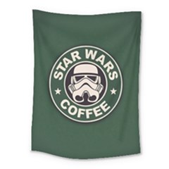 Stormtrooper Coffee Medium Tapestry by Cendanart