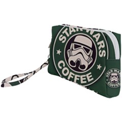 Stormtrooper Coffee Wristlet Pouch Bag (small) by Cendanart