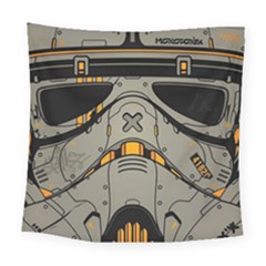 Stormtrooper Square Tapestry (large) by Cendanart