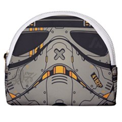 Stormtrooper Horseshoe Style Canvas Pouch by Cendanart