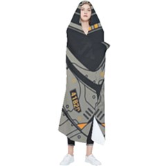 Stormtrooper Wearable Blanket by Cendanart