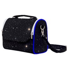 Sky Black Star Night Space Edge Super Dark Universe Satchel Shoulder Bag