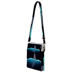 Dolphin Moon Water Multi Function Travel Bag by Ndabl3x