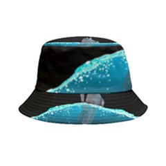 Dolphin Moon Water Inside Out Bucket Hat by Ndabl3x
