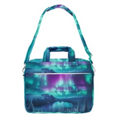 Lake Aurora Borealis Macbook Pro 16  Shoulder Laptop Bag