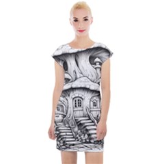House Tree Fairy Cap Sleeve Bodycon Dress by Ndabl3x