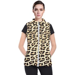 Leopard Print Women s Puffer Vest by TShirt44