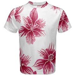 Hawaiian Flowers Men s Cotton T-shirt by essentialimage