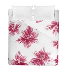 Hawaiian Flowers Duvet Cover Double Side (full/ Double Size) by essentialimage