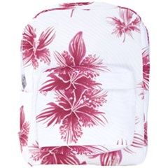 Hawaiian Flowers Full Print Backpack