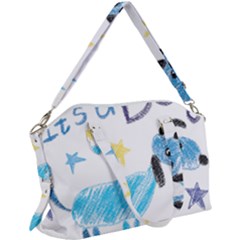 It s A Boy Canvas Crossbody Bag by morgunovaart