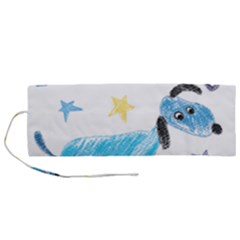 It s A Boy Roll Up Canvas Pencil Holder (m) by morgunovaart