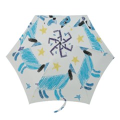 It s A Boy Mini Folding Umbrellas by morgunovaart