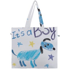 It s A Boy Canvas Travel Bag by morgunovaart